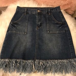 Jean Skirt